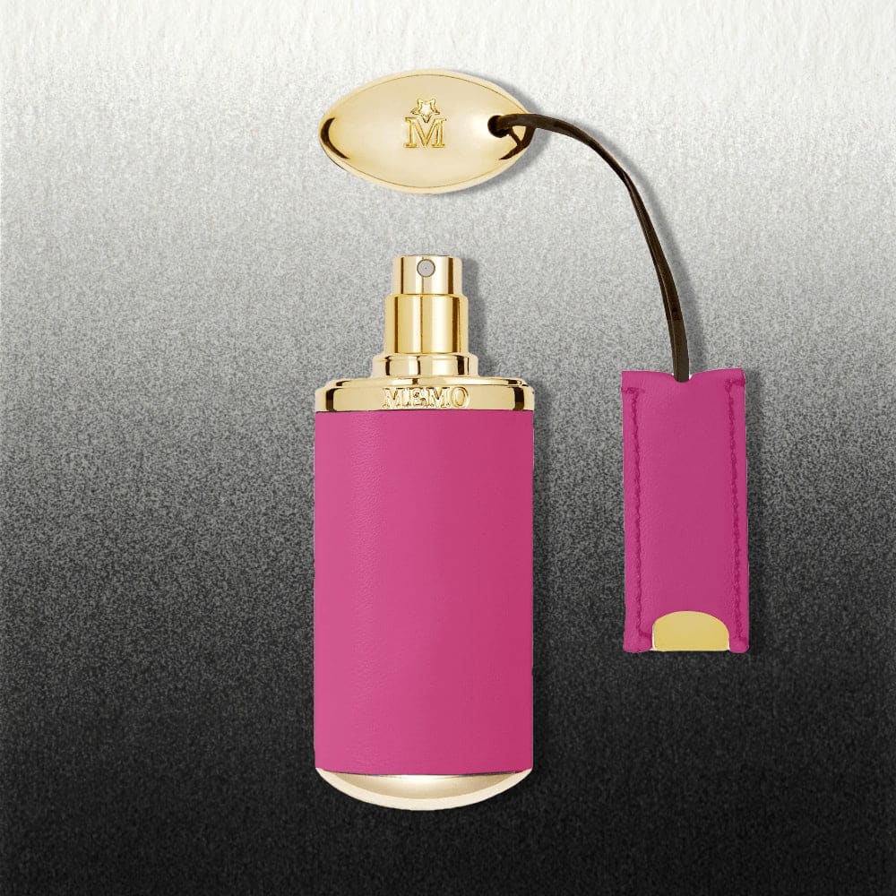 Pink sky - Travel case | Refillable Sky Leather Case | Memo