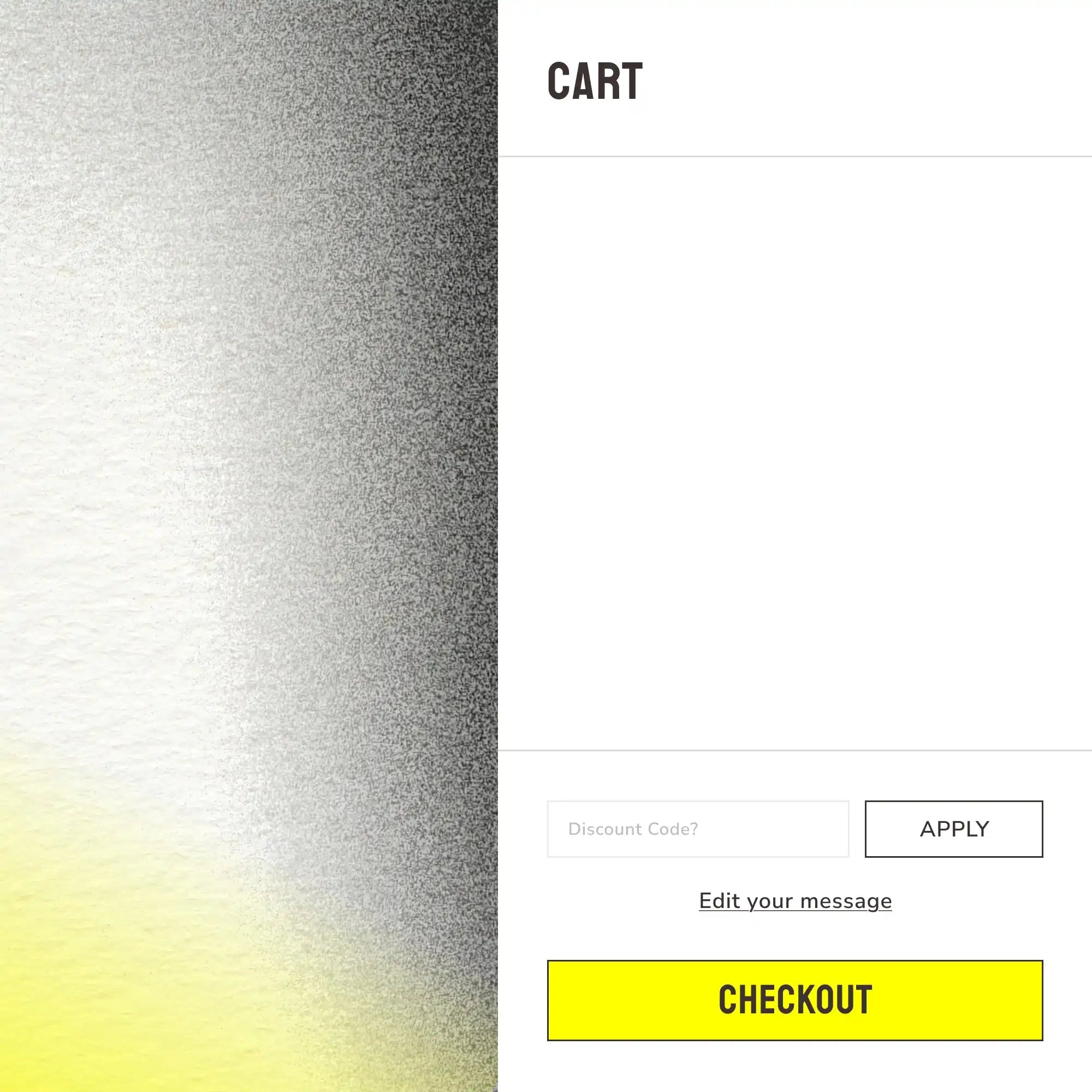 A digital shopping cart interface.